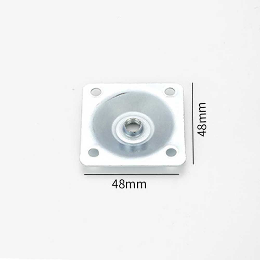 Furniture Chairs Connecting Galvanized Iron Mounting Plates Table Feet Set Legs Fixing Plate