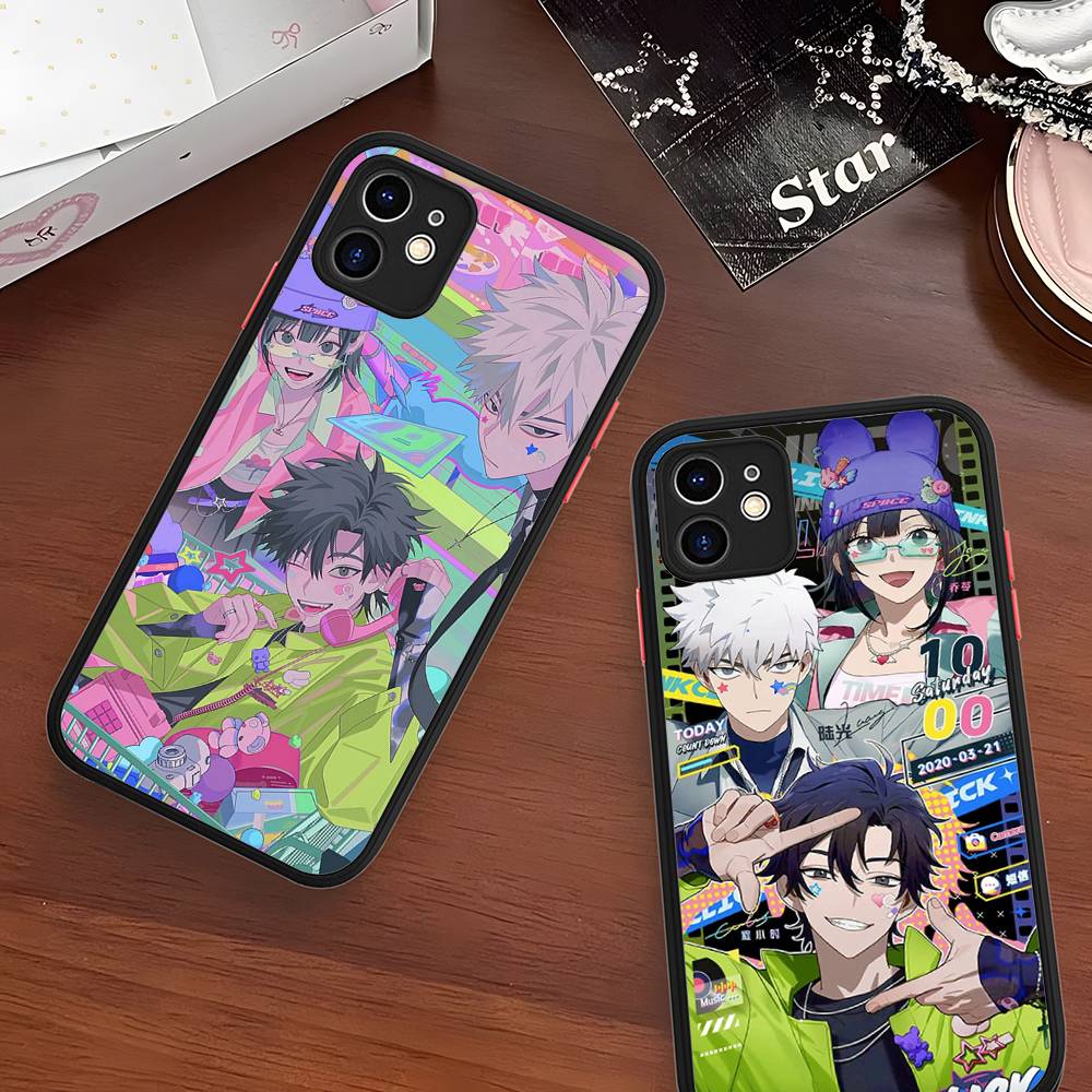 Popular Anime L-Link-Click Phone Case For IPhone 16 15 14 Plus 15 13 12 11 Pro Max X XS MAX Matte Cover