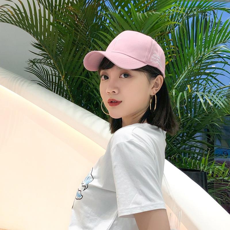 Şapcă de baseball încrucişată unisex Broderie Litere Pălării Casual Bumbac Femei Bărbaţi Şapci Snapback