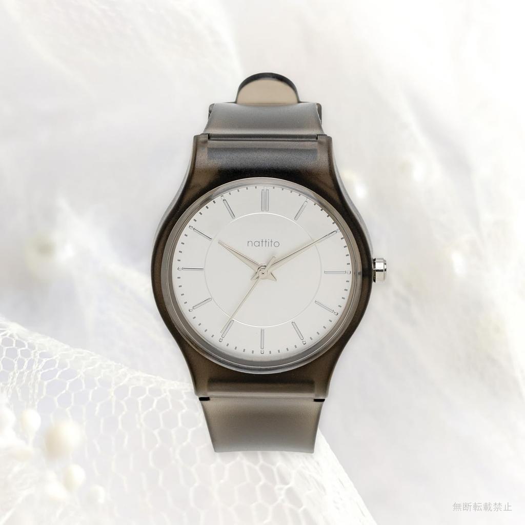 Fieldwork Women's Analog Watch with PVC Strap, Matte Black, JN029-5