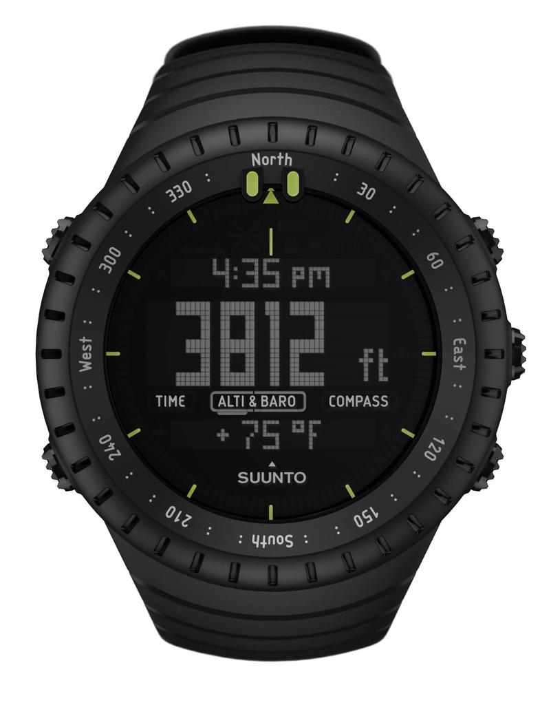 SUUNTO (SUUNTO) Suunto Core All Black (SUUNTO CORE All Black) 3 ATM Water Resistant DirectionAltitudeAtmospheric PressureWater Depth [Genuine