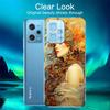 Exquisite Women's Loish Style Flowers Phone Case For Redmi 12 13C 12C 15C 9 10 10C Note 13 Pro Plus 14 15 Pro 9T 9C 9A TPU Soft