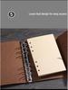 Maple Leaf Retro Kraft Paper Notebook: Simplistic Student Planner & Travel Diary