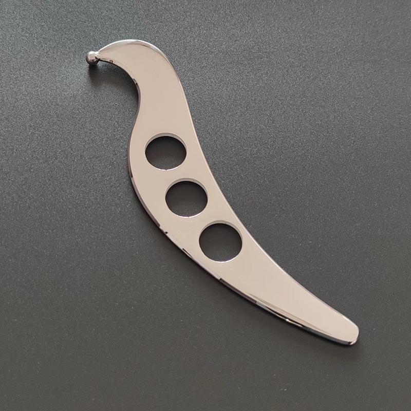 304 Stainless Steel S-Shaped Fascia Scraping Tool for Muscle Relaxation