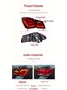 09-14 Chevrolet Cruze Dragon Scale LED Tail Lights with Flowing Turn Signals