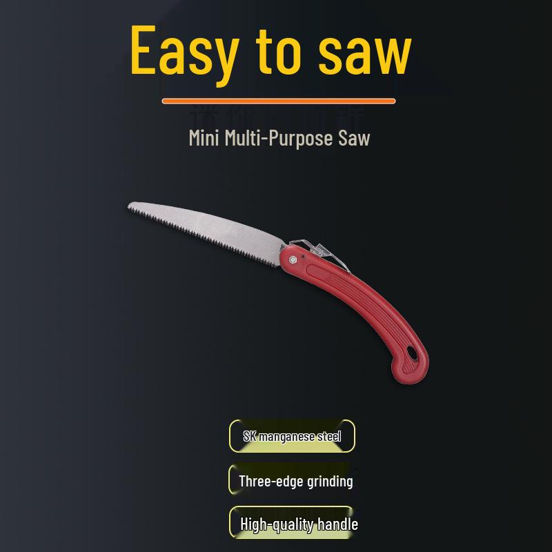 Compact Folding Hand Saw for Pruning and Trimming Trees and Gardens Separate Saw Blade