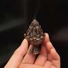 Mini Hollow Metal Small Incense Burner, Home Interior Decoration Ornament, Auspicious Cloud Incense Burner