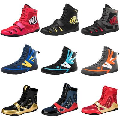 Unisex Non-slip Boxing and Wrestling Shoes - Lightweight, Wear-resistant, Anti-fall Design