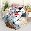 101 Dalmatians Automatic Open/CloseCartoon Umbrella-CuteUmbrella with Cute Design, Portable 3-Fold Compact Umbrella for Men & Women, Valenti