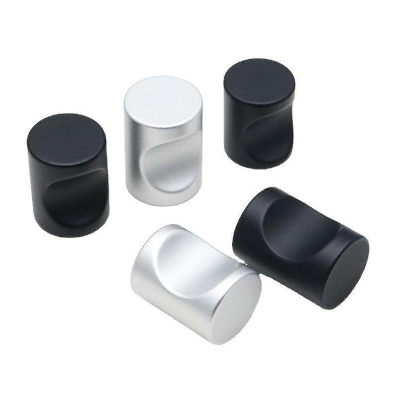 1PC Modern Simple and Round Thumb Handle, Drawer Wardrobe Door Handle
