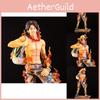 Exquisite Pvc Collectible Figure Of Ace From One Piece With Artistic Dual Head Design