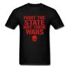 Bekämpa staten inte deras krig Land Revolution T-shirt