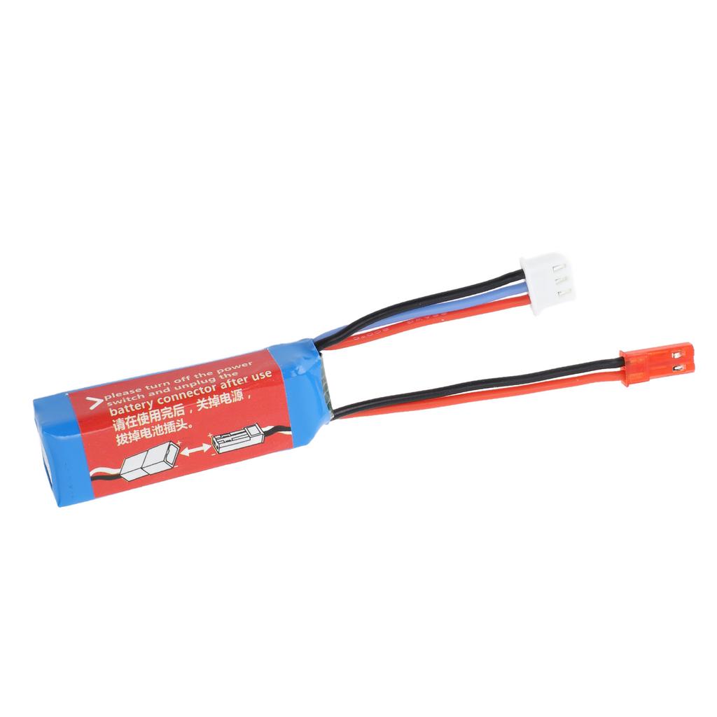 RC Car Lithium Battery 7.4V 400mAh 20C RC Car Li Ion Battery for WLtoys 1/28 RC Car K969 K989 284161 284131 284010