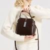 Women's Suede Cow Leather Shoulder Bags Ladies Cowhide Designer Luxury Handbags Female Fashi Retro Crossbody Bag Bucket Totes
