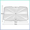 Car Front Window Cover Sun Shade Windshield Visor Windscreen Folding Breathable UV For Nissan Nismo Tiida Sylphy Teana X Trail T30 T32 Almera Qashqai