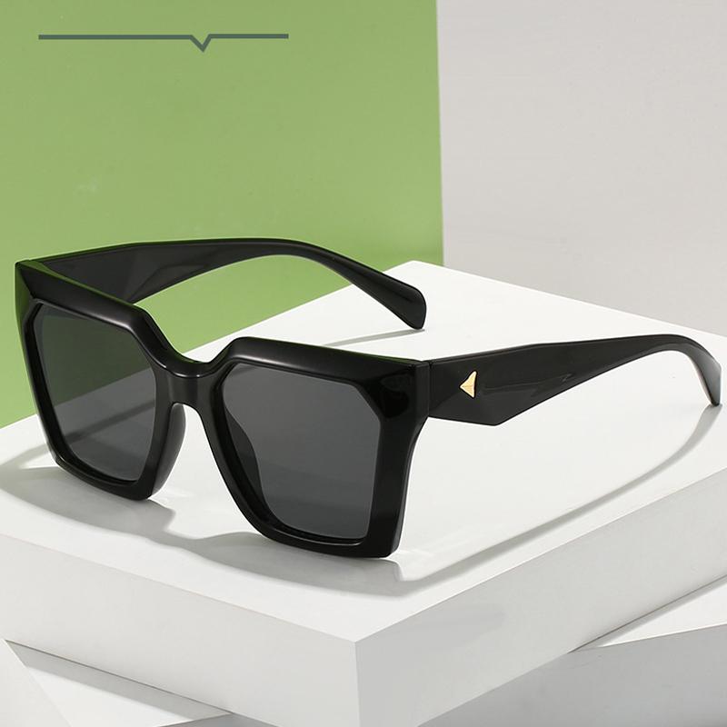 New Women's Square Sunglasses Personality Trendy Sunglasses Women's Fashion Colorful Sunglasses M6255