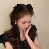 Cloth Bow Hairpin Side Clip Bowknot Hair Clip Retro Small Hair Claw  Student