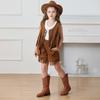 Children's Ethnic Hippie Suede Tassel Vest Set
