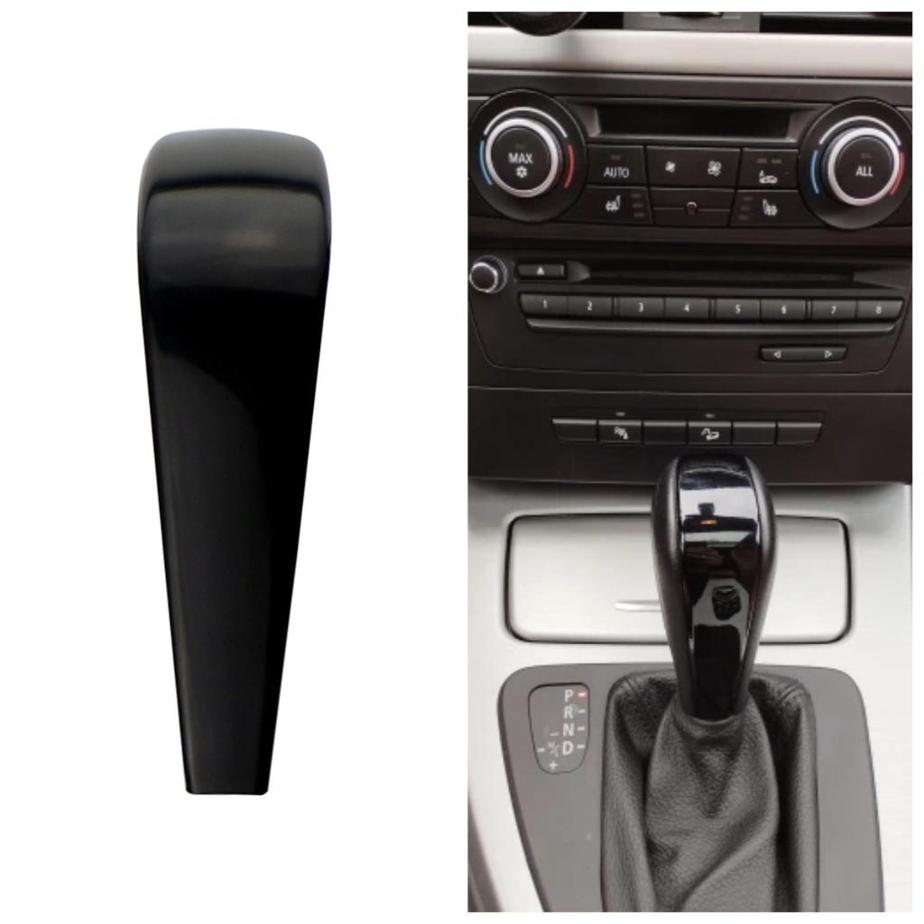 ABS Carbon Fiber Car Gear Shift Knob Sticker Trim for BMW 3Series E90 E92 E93 E84 2006-2012 Decoration Cover Accessories