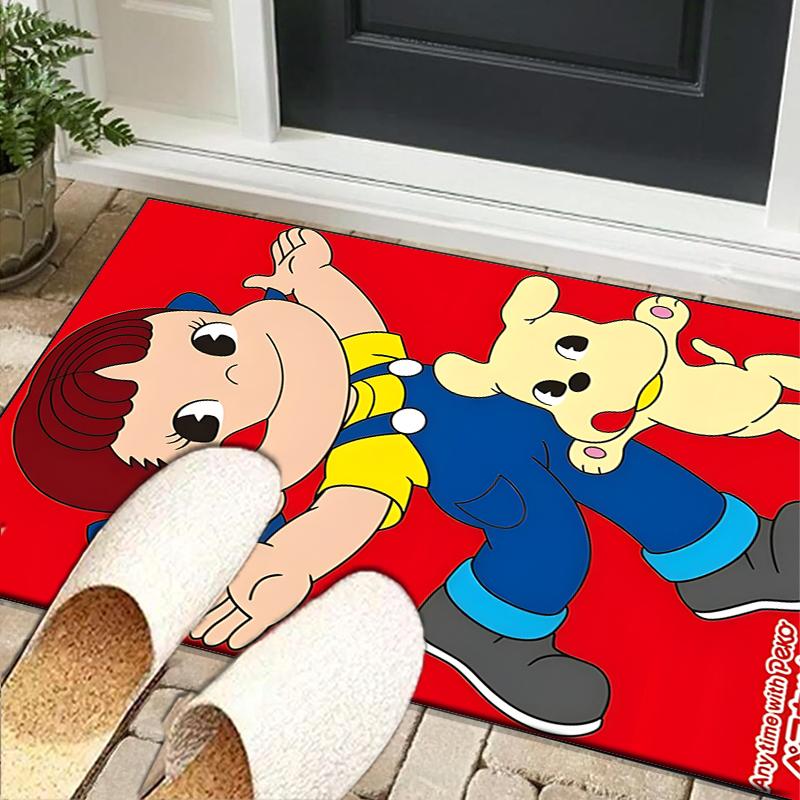 Floral Milk Celebration  Office Rug Chair Mat, Game Carpet, Suitable for Front Door, Bedroom, Living Room, Desk, Holiday Gift
