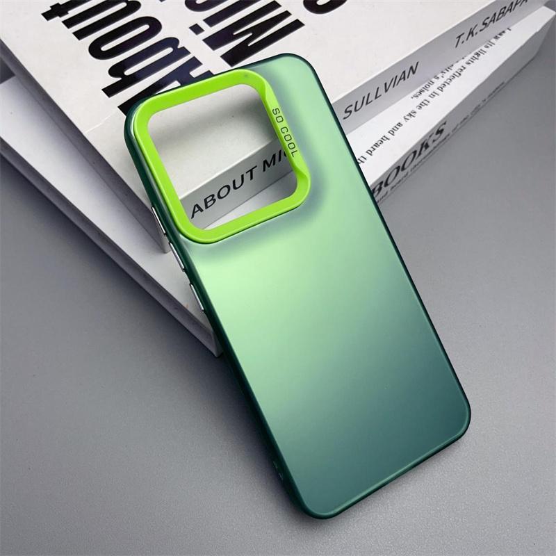 Metallic Laser Aurora Skin Matte Phone Case For Xiaomi 15T 15 14 13 12 Pro Ultra Shockproof Armor Case For Xiaomi 15T Pro Cover