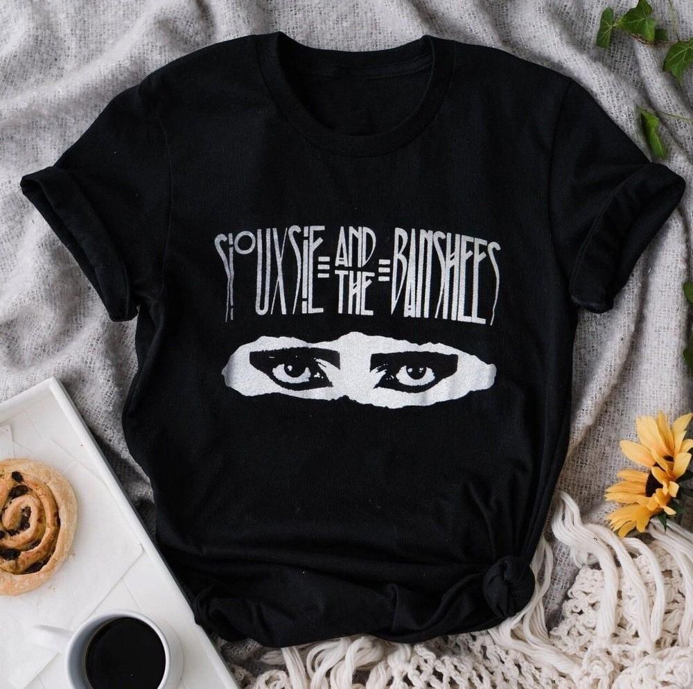 

Siouxsie and the Banshees Band Cotton Short Sleeve S-5XL Unisex Black Shirt Unisex T-Shirt M