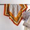 Luxury Print Small Square Scarf Simulated Silk Thin Neck Scarf Fashion Sunscreen Headscarf Women 70x70cm Neckerchief Headband