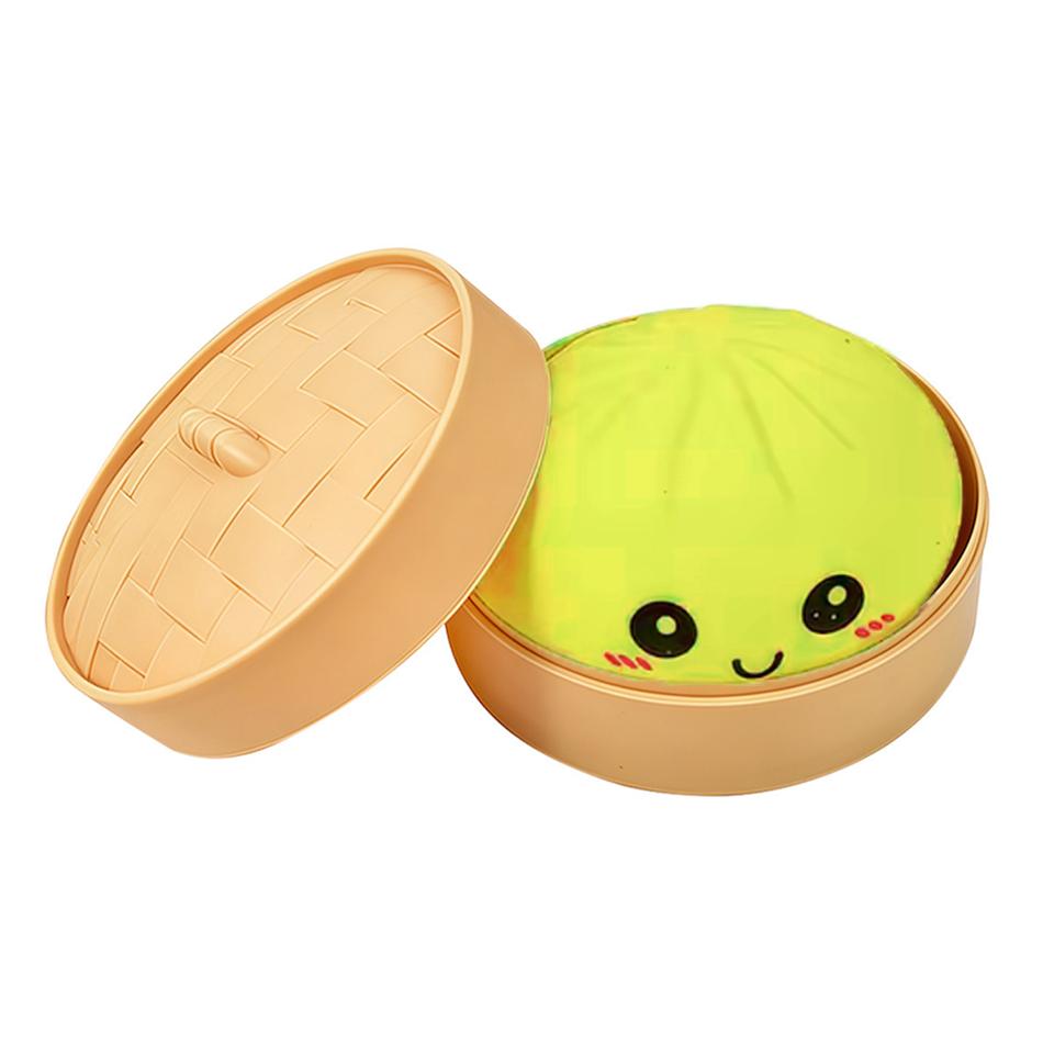 New Glitter Dumpling Glitter Dumpling Squishy With Box Dumplings Sensory Squeeze Toy For Stress Relief Birthday Gift