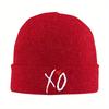 THE WEEKND Tour Musicale XO Cappello a Maglia Unisex Donna Berretti Autunno Inverno Cappello Caldo Cappello Melone