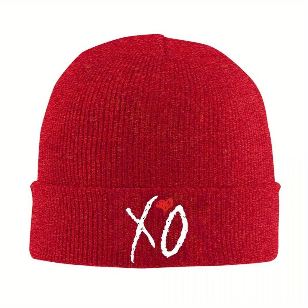 THE WEEKND Tour Musicale XO Cappello a Maglia Unisex Donna Berretti Autunno Inverno Cappello Caldo Cappello Melone