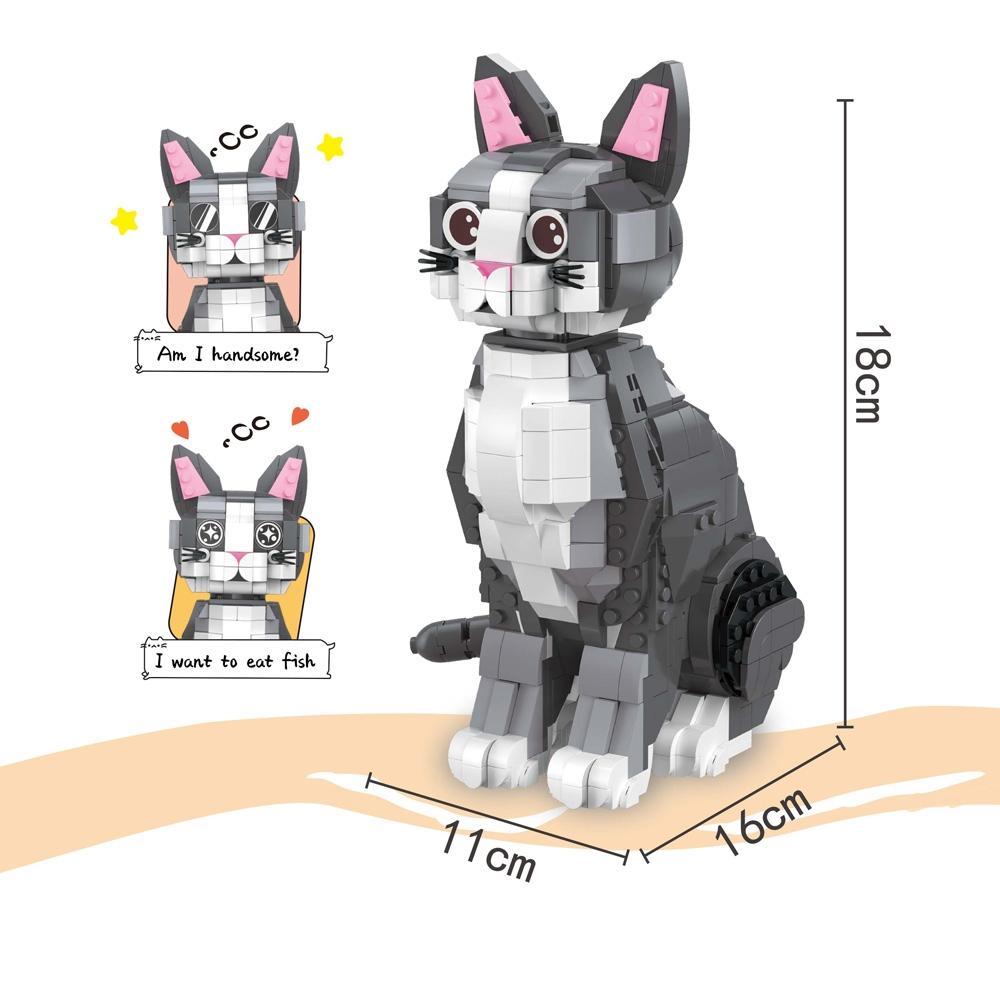 

Очаровательный набор 3D-конструкторов «Кошечка». Забавная сборная игрушка. Идеально подходит для детей и любителей кошек. Идеальный подарок на праздник. БЕЗ КОРОБКИ.