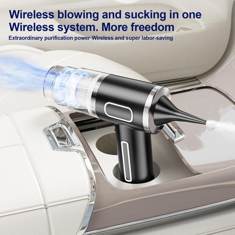 Portable Wireless Car Vacuum Cleaners Suction Power Car Electric Air Duster Air Blower Electric Air Duster For Vehicle Cleaning