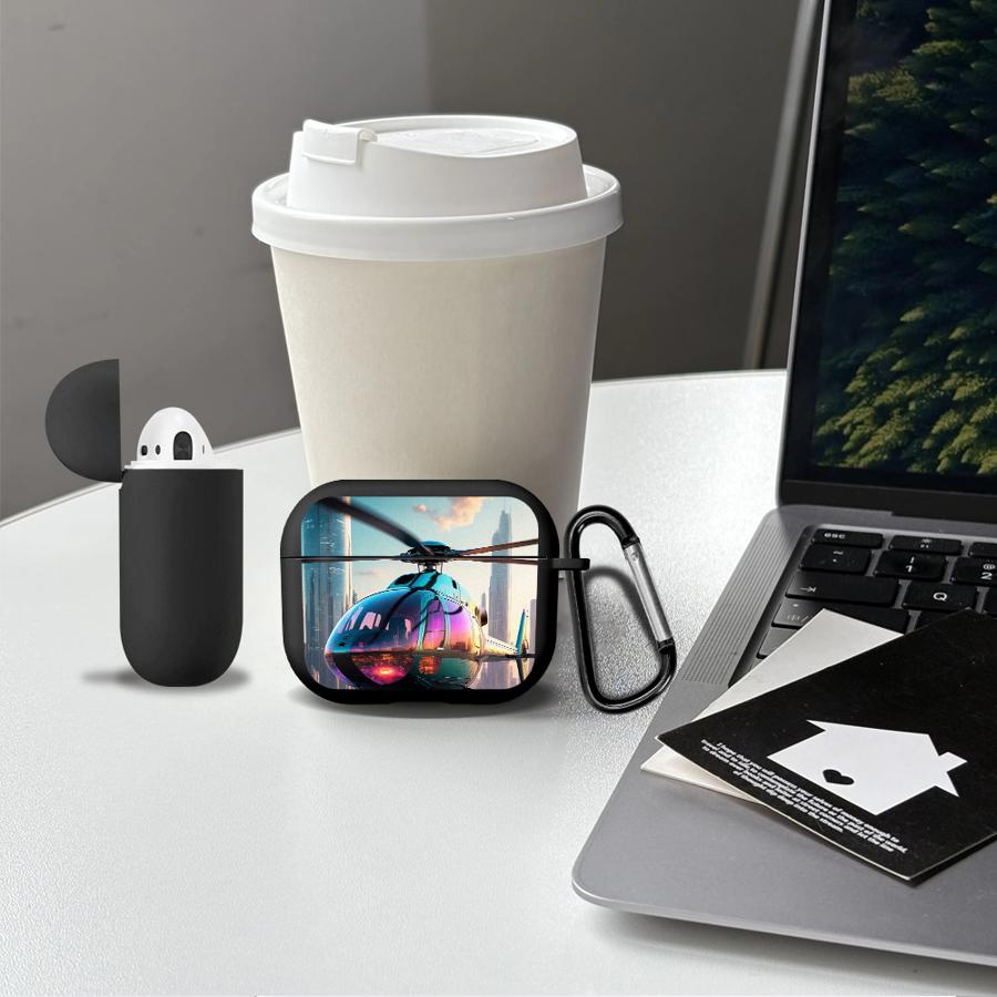 Helicopter Earphone Cases Cover Case For Airpods Pro3 2 4 3 1 Pro Pro2