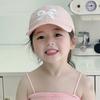 New Sweet Kids Ponytail Baseball Caps Candy Color Quick Drying Adjustable Visor Cap Summer UV Protection Hat Outdoor Travel Caps