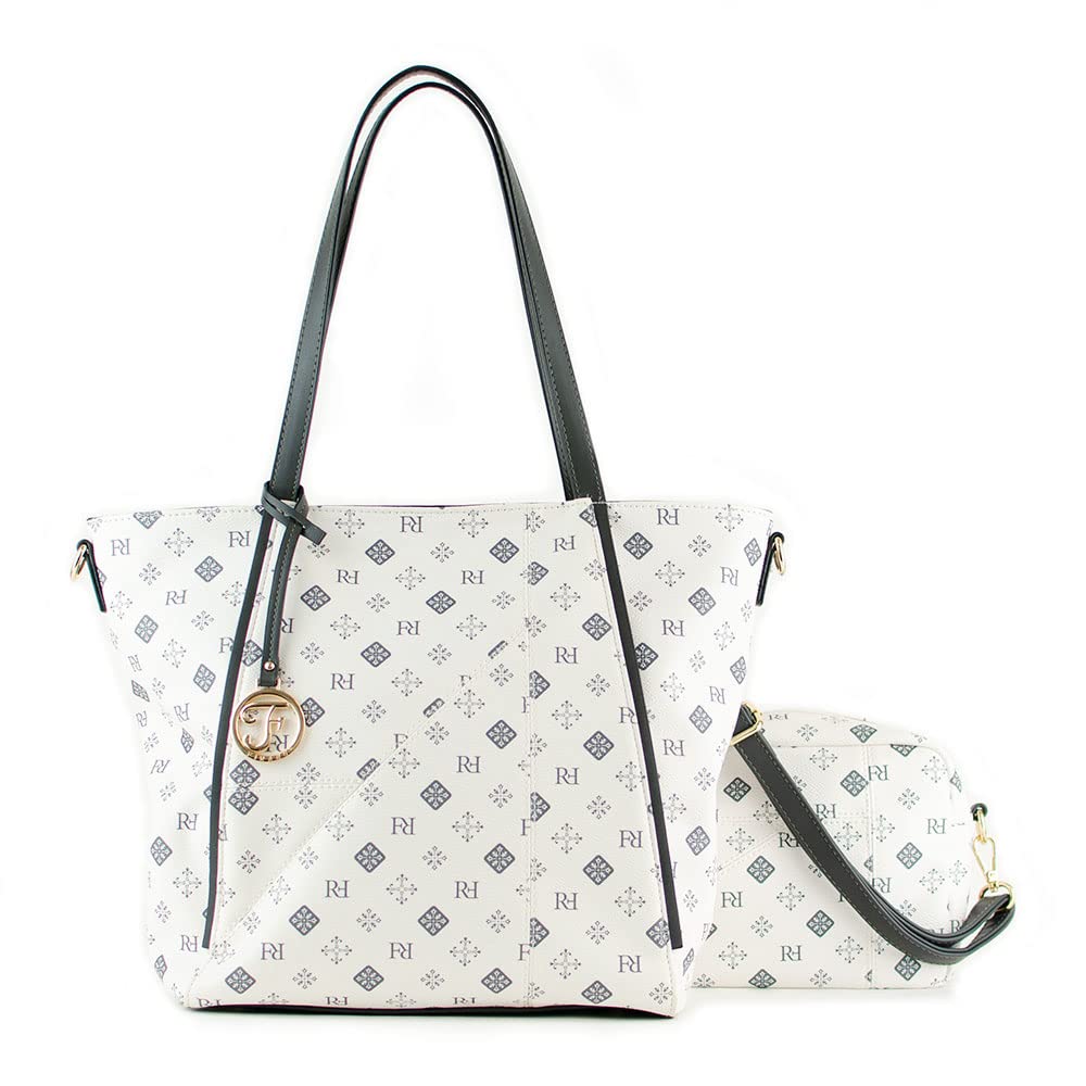 

VITA Monogram Tote Shoulder Bag Set Yu Yamada product Ladies VITA FIRANO V402410 White [FIRANO] & tie-up білий