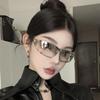 Y2K Punk Sunglasses Women Men Oversized Brand Designer Driving Goggle Sport Sun Glasses Steampunk Eyewear UV400 Shades