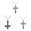 Gothic Cross Pendant Necklace For Women With Vintage Bohemian Style For Summer 2024