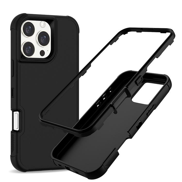 New for IP16promax Defense Three-in-one Anti-fall, Anti-scratch, Wear-resistant and Anti-oxidation Mobile Phone Case