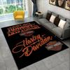 Retro H-Harleys Racing Moto Non-Slip Area Rug for Living Room,Bedroom,Playroom,Soft Carpet Floor Mat Home Decor Rug  Room
