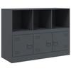 VidaXL Buffet anthracite 99x39x73 cm acier, armoire, placard, buffet haut, armoire latérale, armoire de rangement, 841789