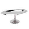 304 Stainless Steel Dessert Bowl Metal Oval Footed Dessert Cup Ice Cream Serving Cup for Salad Snack Fruit Pudding