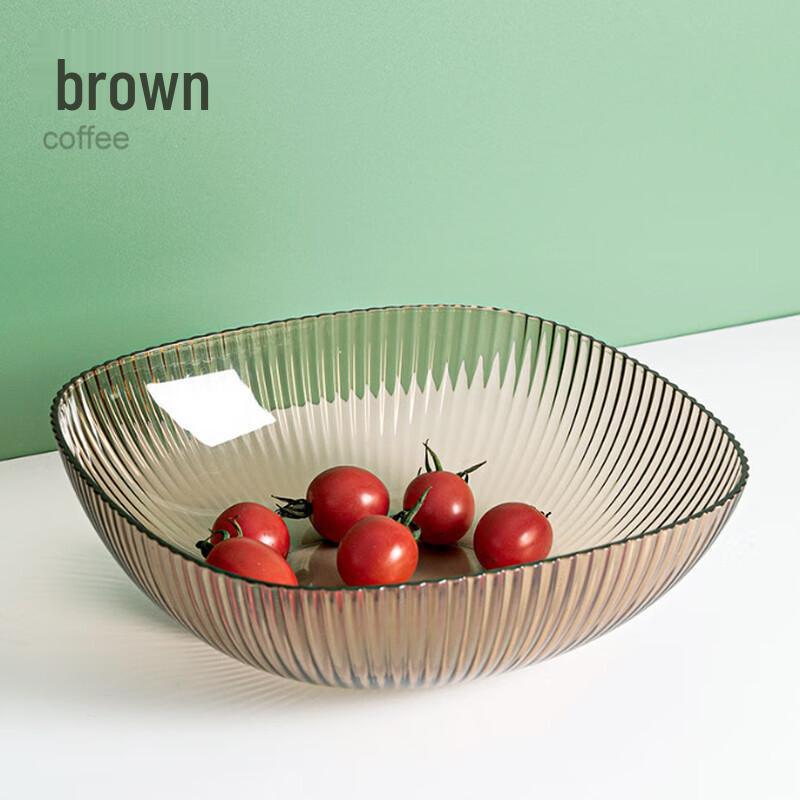 Minimalist Plastic Fruit & Snack Tray Set