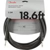 Fender Shielded Professional Series Instrument Cable, Straight/Straight, 18.6', Black