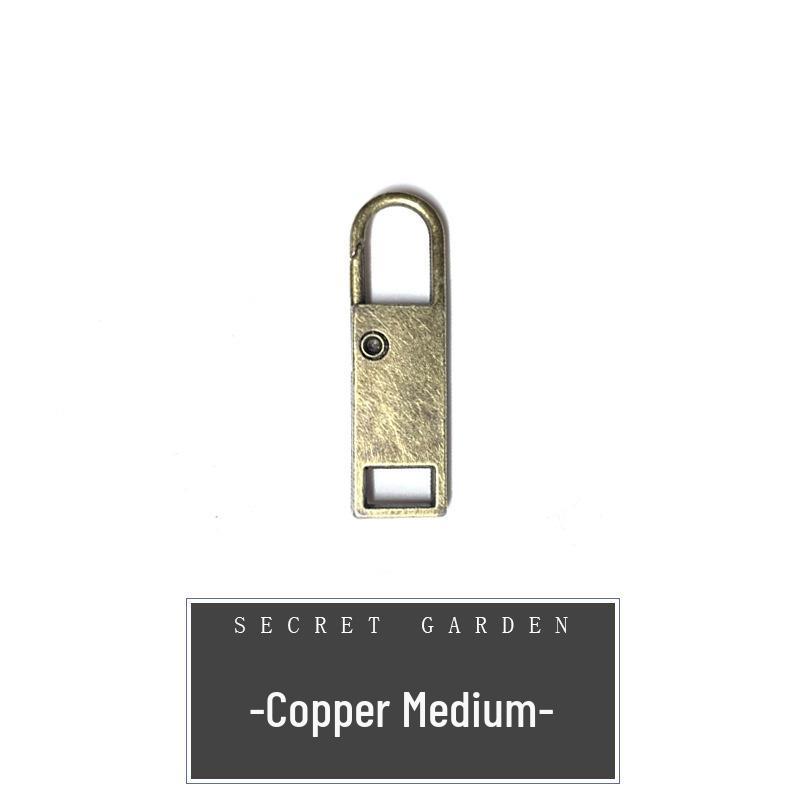 Alloy Replacement Zipper Pull Tab for Backpack and Jacket