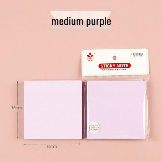 

5 Color Sticky Notes: Creative, Cute, Stickable & Removable Memo Pads and Label Stickers