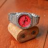 Casio Men Liquid Crystal/Analog Dual Display Series Red Watch GA-2100-4A-