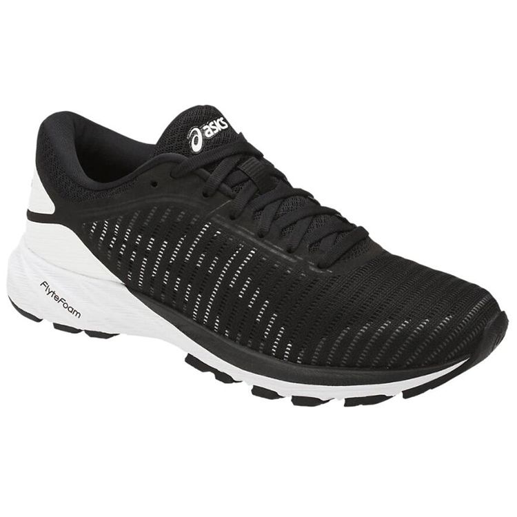 Asics Dynaflyte 2 Mesh Fabric Comfortable Low-Top Running Shoes Women Sneaker Black White T7D5N-9001