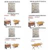 10Pcs Elastic Bound Disposable Table Cover Oil-Proof Table Protector Picnic Mat  Outdoor