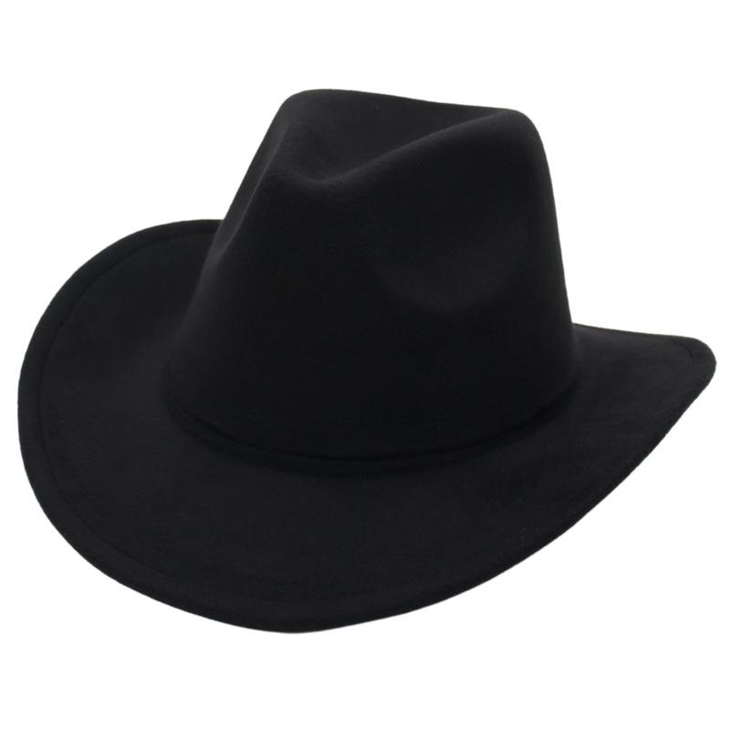 Western Cowboy Top Hat Stage Performance Outdoor Shading Sun Protection Ethnic Style Tibetan Panama French Retro