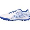 Li Ning Kids Jin Fragmented Stud Mid-Range Low-Top Soccer Shoes Blue And White Porcelain Kids Soccer Shoes YSTT024-2
